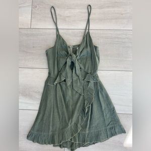Hello Molly Taking Notes Romper - Khaki